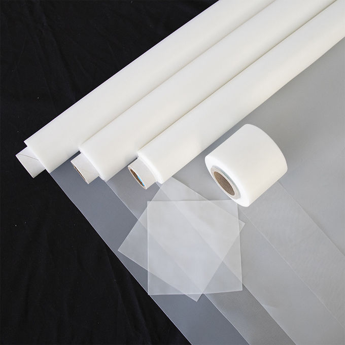5 - 100 Micron Nylon Filter Mesh For Silk Screen Printing / Dyeing Industry