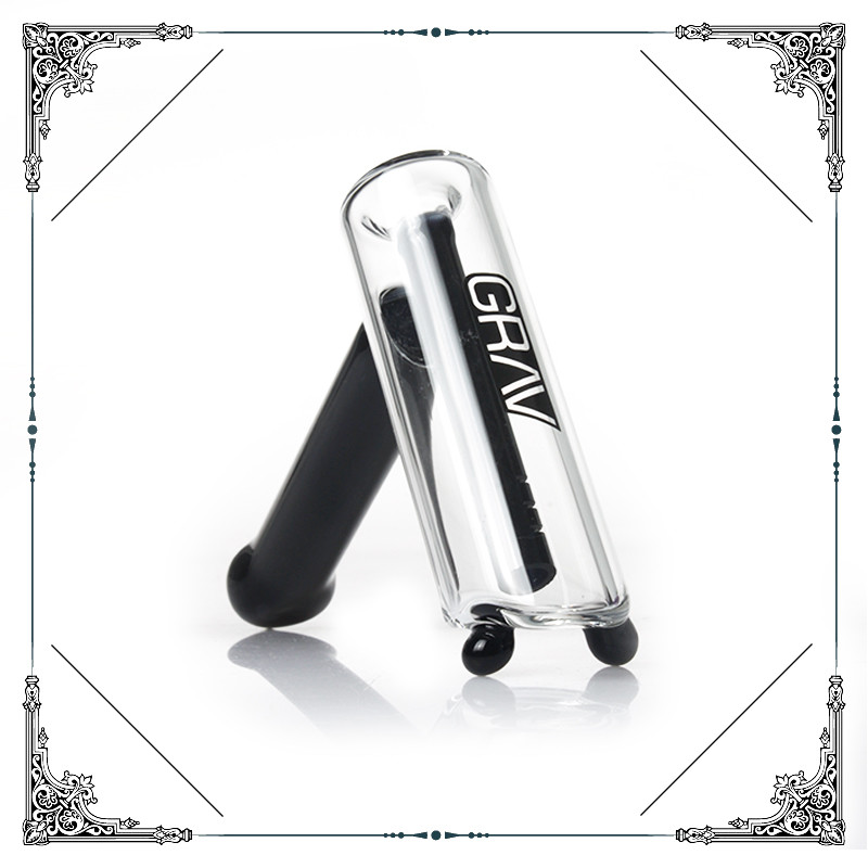 Grav Glass Hammer Water Bubbler With X Cut Diffused Perc Bongs Mix Color