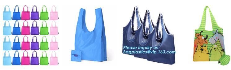 Promotion Custom Eco Friendly Sublimation Polyester Folding Shopping Bag,Promotional Sports Gym Sack Polyester Drawstrin