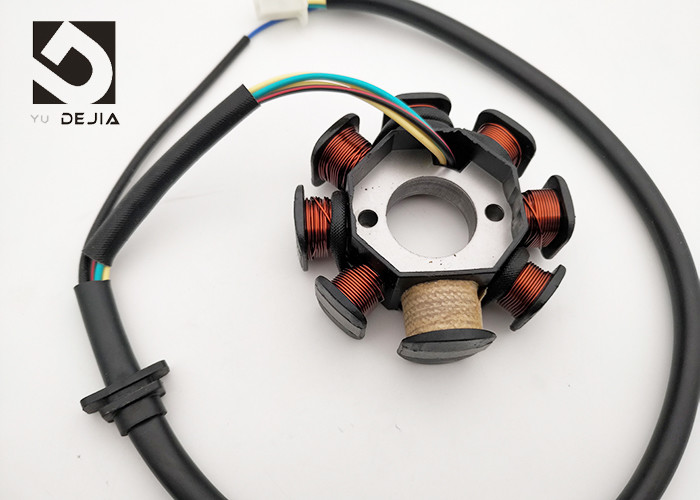 GY6-8 AC Motorcycle Magneto Stator Coil 140W 12V Power Output , 1 Year Warranty