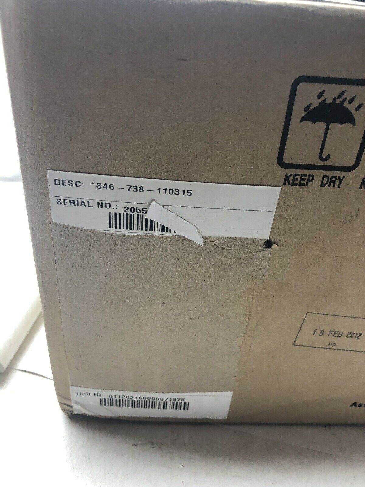 846-738-110315 CURRENT PRESSURE TRANSDUCER 4.00-20.00MA 3.00-15.00 PSI