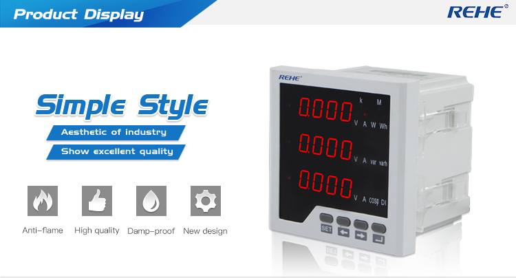 Display Simple Operation CN-3D3J Multi-function Digital Display Table Remote Control Meters