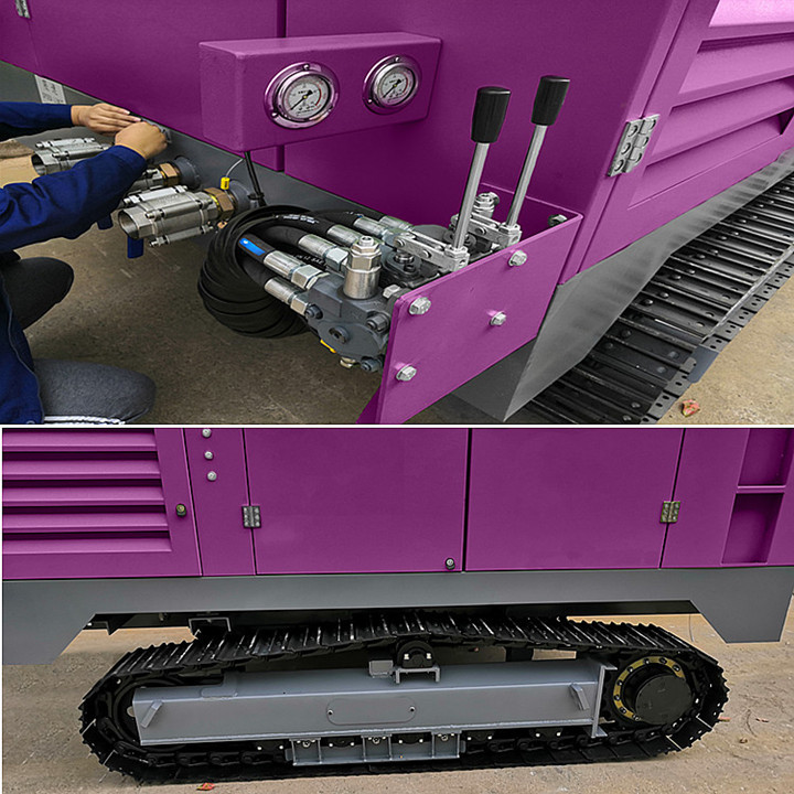 Mining Rotary Screw Air Compressor Diesel Air Compressor Machine Portable Air Compressor