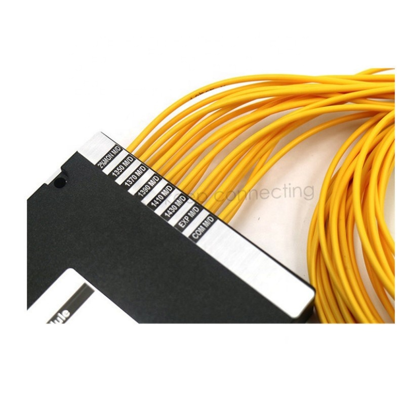 SC APC/UPC Fiber Optic Multiplexer Module 4/8/16 Mux/Demux ABS 1270-1610nm 2/4/8/16 CWDM Fiber Splitter