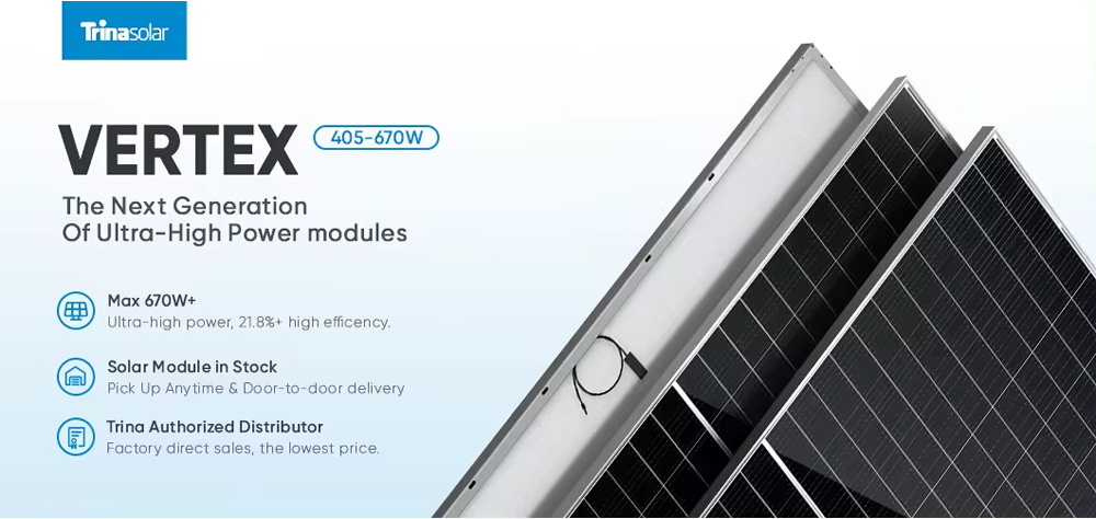 550w 500w 425w 600w 670w 1000w Solar Panels for Home Power Generation and Backup Power