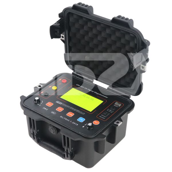 GM-5KV AC10.0kV 50Hz Adjustable High Voltage Digital Megohmmeter Microcomputer Control