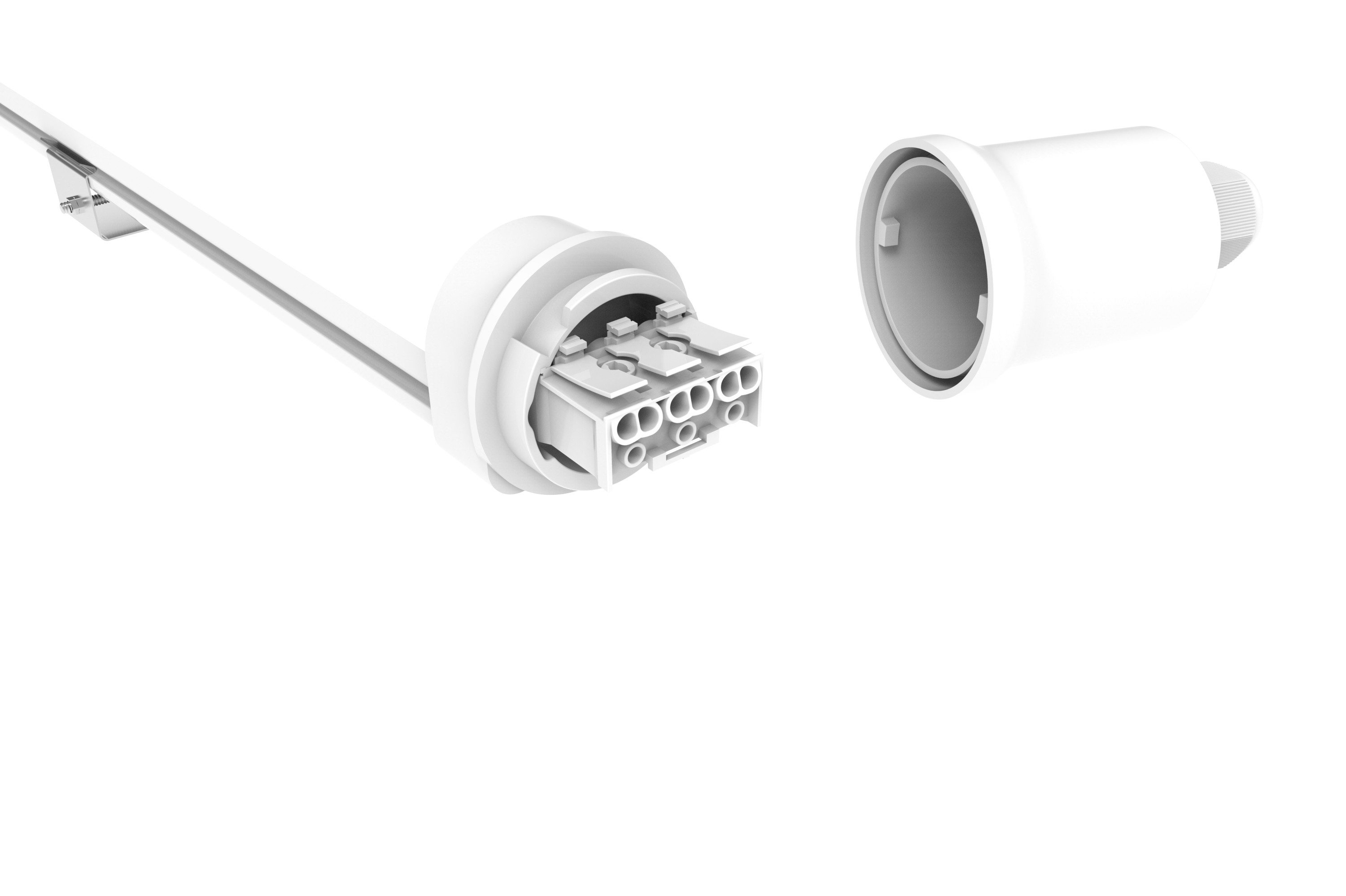 Linkable IP67 Protection LED Tri Proof Lights With CE Approval