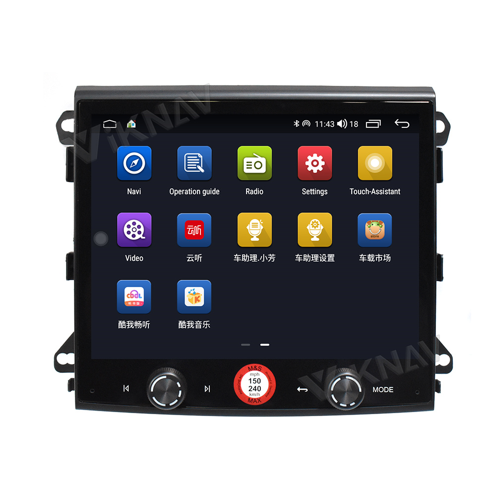 Viknav Car Radio For Porsche Cayenne (2010-2017) 8.4 inch Android Auto Stereo Multimedia Player GPS Navigation Wireless