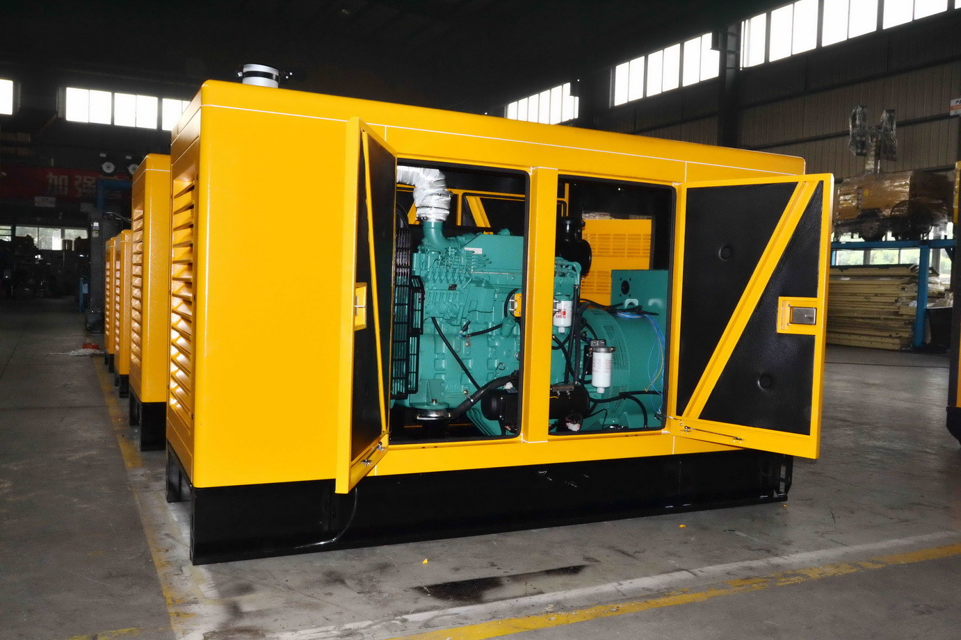 120kW IP23 Marine Cummins Backup Generator 6BTAA5.9-G12