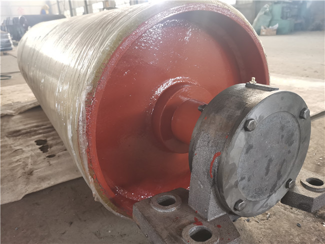 Mining Motorized 650mm Conveyor Bend Pulley For Cement Industry