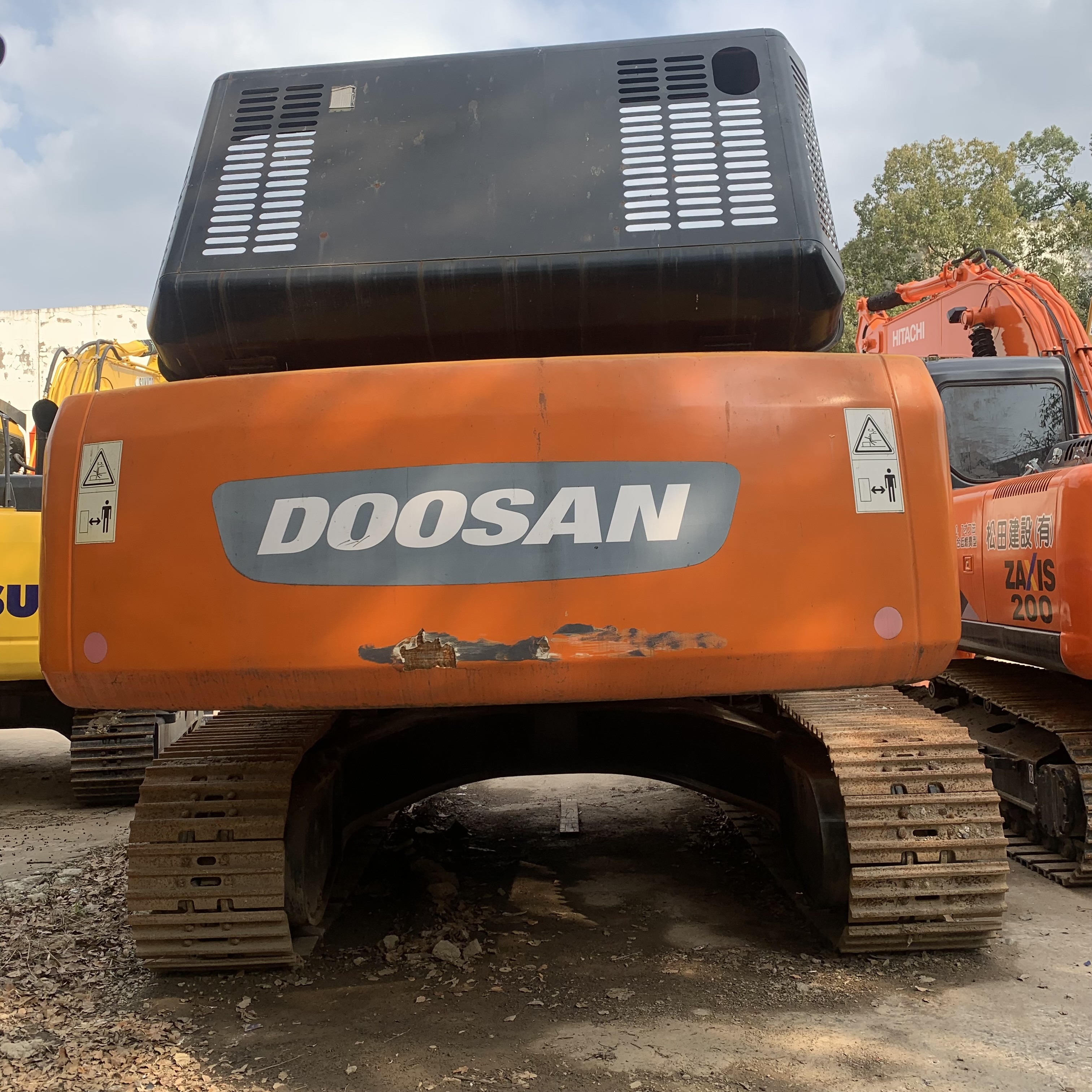 Used Doosan Excavator DH420LC-7 with Low Working Hours and Good Color