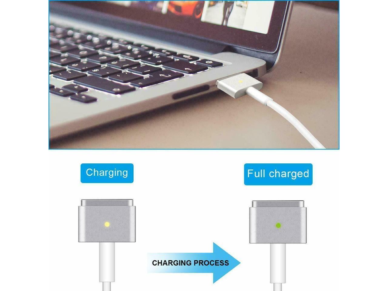 White Apple 60w Magsafe 2 Power Adapter For Macbook Pro With Retina Display
