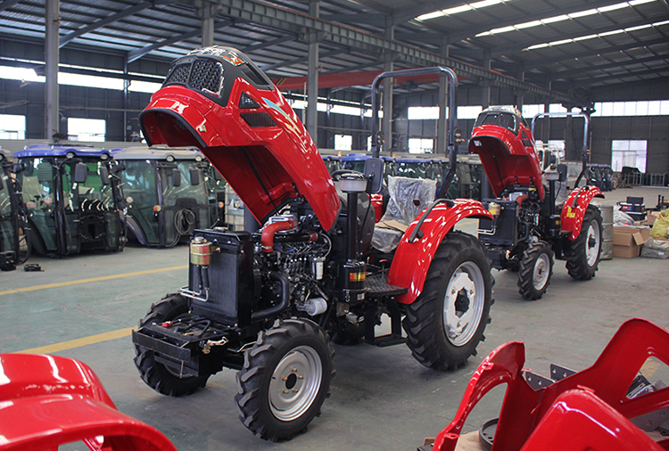 2700 KG Farm Tractor Compact Mini Garden Tractors For Small Scale Farming