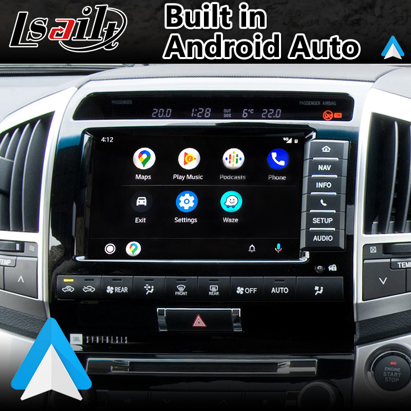 Lsailt Android Auto Carplay Multimedia Interface Box for Toyota Land Cruiser LC200 2013-2015