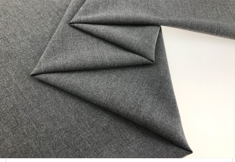 225gsm Woven Plain Dyeing Polyester Fabric TR Suit Cloth Breathable