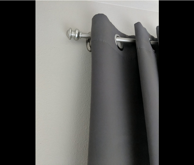 Sturdy Aluminum Curtain Rod Standard Decorative Window Curtain Pipe