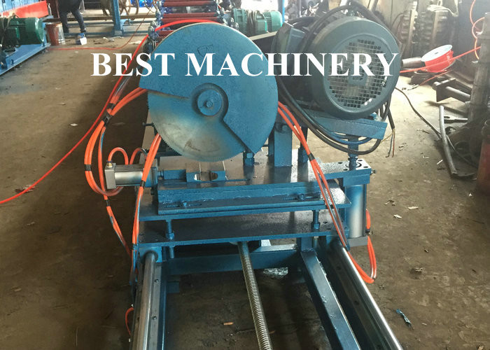 Solar Rack Angle Shape Automatic Roll Forming Machine Stiffen Channel