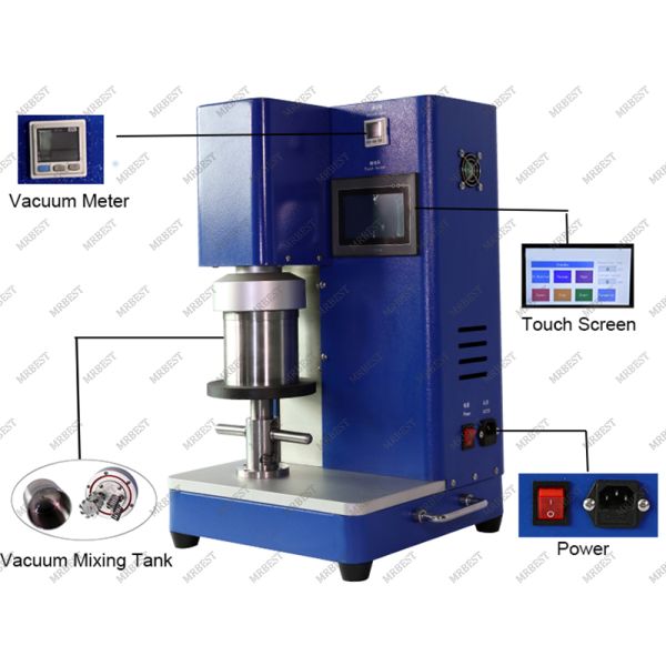Lithium Battery Mixing Machine AC110V / 220V Built In Vacuum Pump