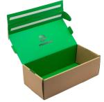 Corrugated Gift Boxes Shipping Mailer Luxury Delicate Appearance Folding Pink