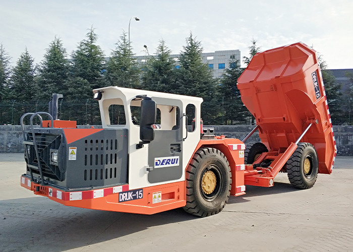 DERUI DRUK-15 Coal Mines Usage High Tipping Underground Mining Truck