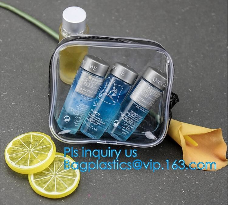 Cosmetic Bag Make up Organizer Bag Waterproof PVC Makeup Bag, travel clear pvc makeup bag cosmetic bag, vacation beach p