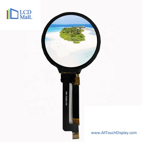 260 Luminance Circular LCD Screen 240x240 Round 1.28 Inch LCD Module For Smart Watch