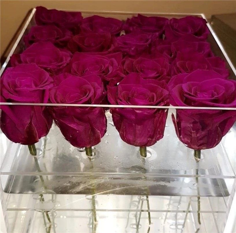 Reasonable Price Plastic rose stem artificial flower stem use to make preserved roses flower box