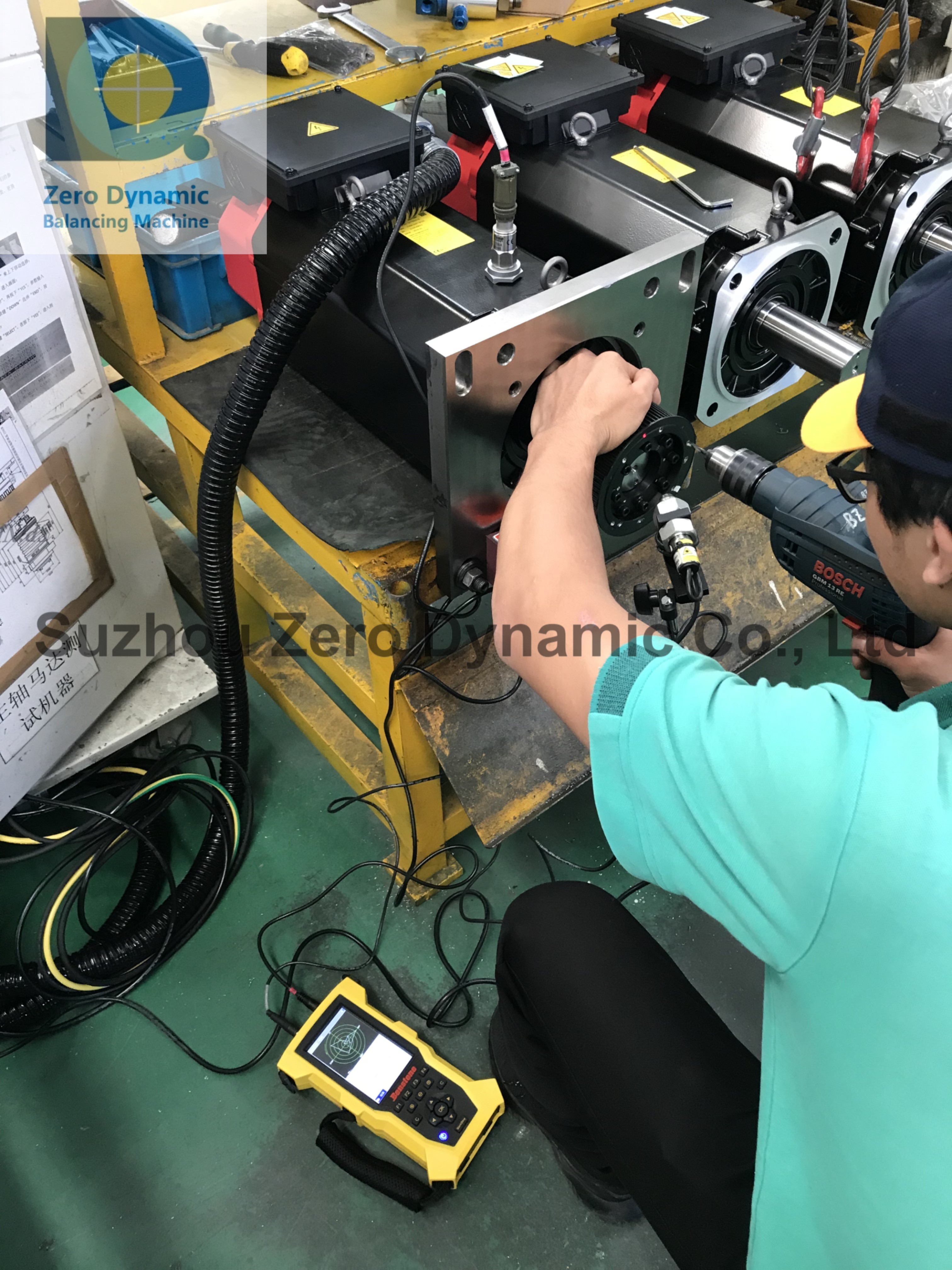 High Precision Portable Dynamic Balancer On-site Dynamic Balancing Machine for Machine Tool Industry