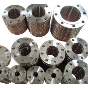 Buy cheap JIS EN1092-1 DIN Processing Machinery Parts Pipe Fitting Flanges SS304/316 product