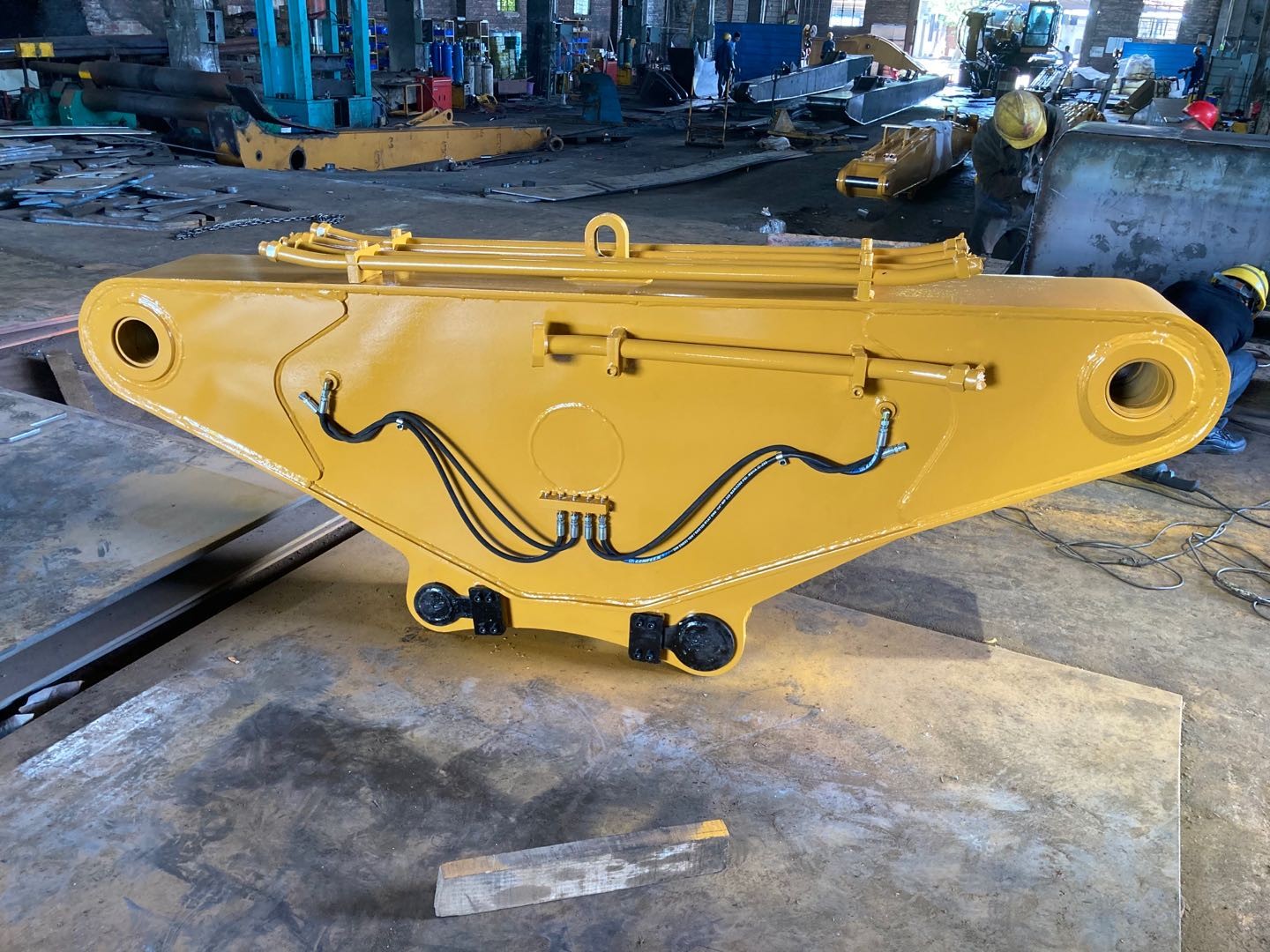 Factory Direct Sale Three Section Durable Excavator Long Reach Demolition Extension Arm for SANY CAT ZX PC SK