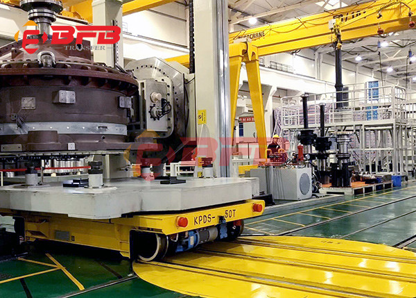 200 Ton Turn Table Rail Rotating Platform For Locomotive Railway