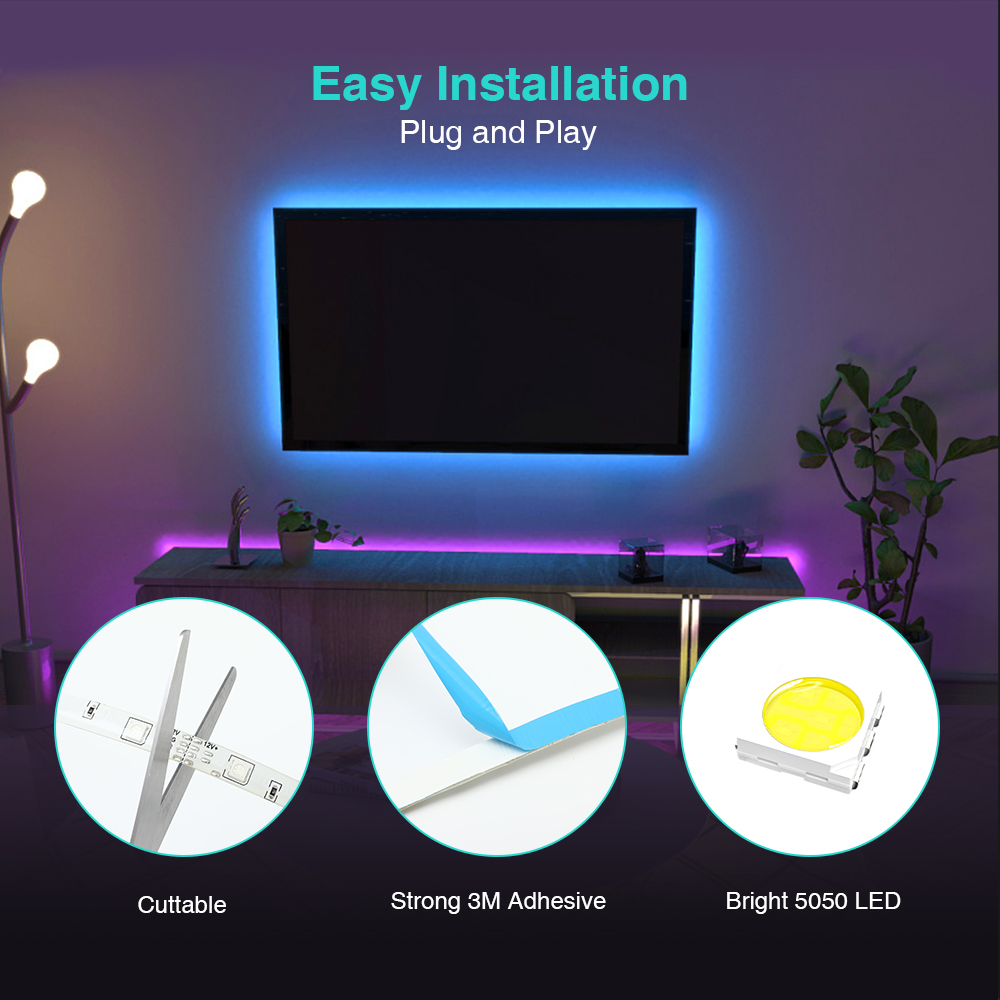 15 Meters Motion Sensor LED Strip IP65 Rgb Motion Led Tape Light