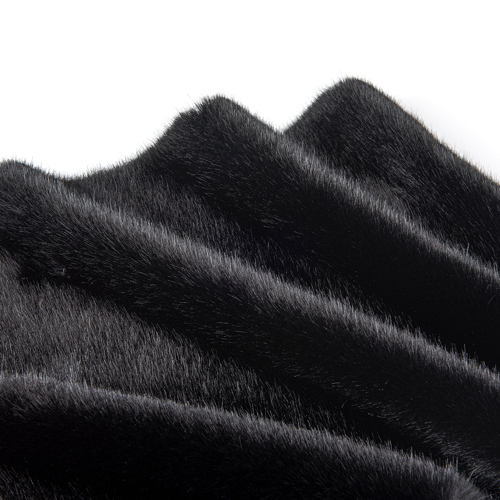 Garment Dress Shirt Must-Have High Weight Artificial Fur Fox Fabric Knitted Type Weft