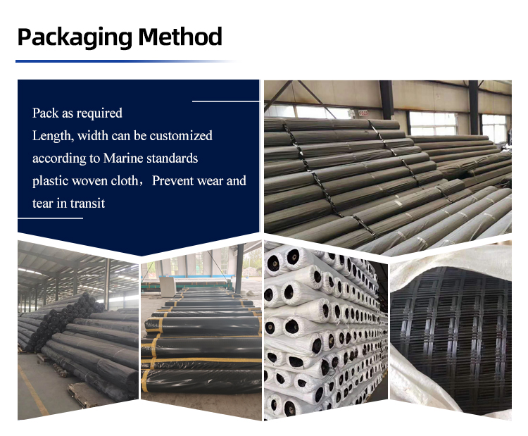 Earthwork Products Biaxial Glass Fiber Fiberglass Geogrid for Parking Lot and Railway