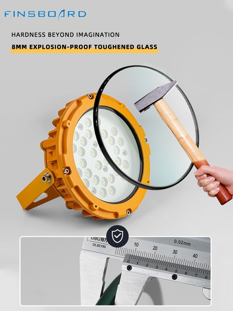 5000K High Bay LED Explosion Proof Hazardous Area Lighting Fixtures 100-120lm/W