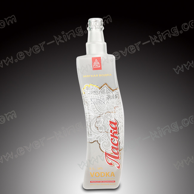 Custom Premium Quality Small Capacity Delicate Transparent Glass Bottle