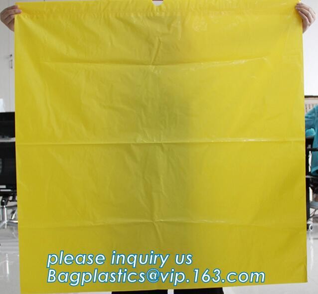 Biohazardous Waste Bag Available in Different Size and Thickness, HDPE/LDPE/PP autoclave bags medical garbage bag for bi