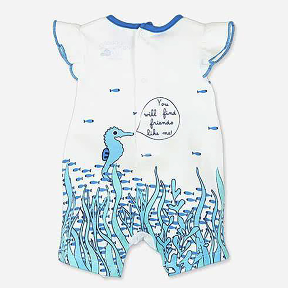 100% organic cotton Rompers short summer sleeve romper for baby boy girl rompers 0-18 months