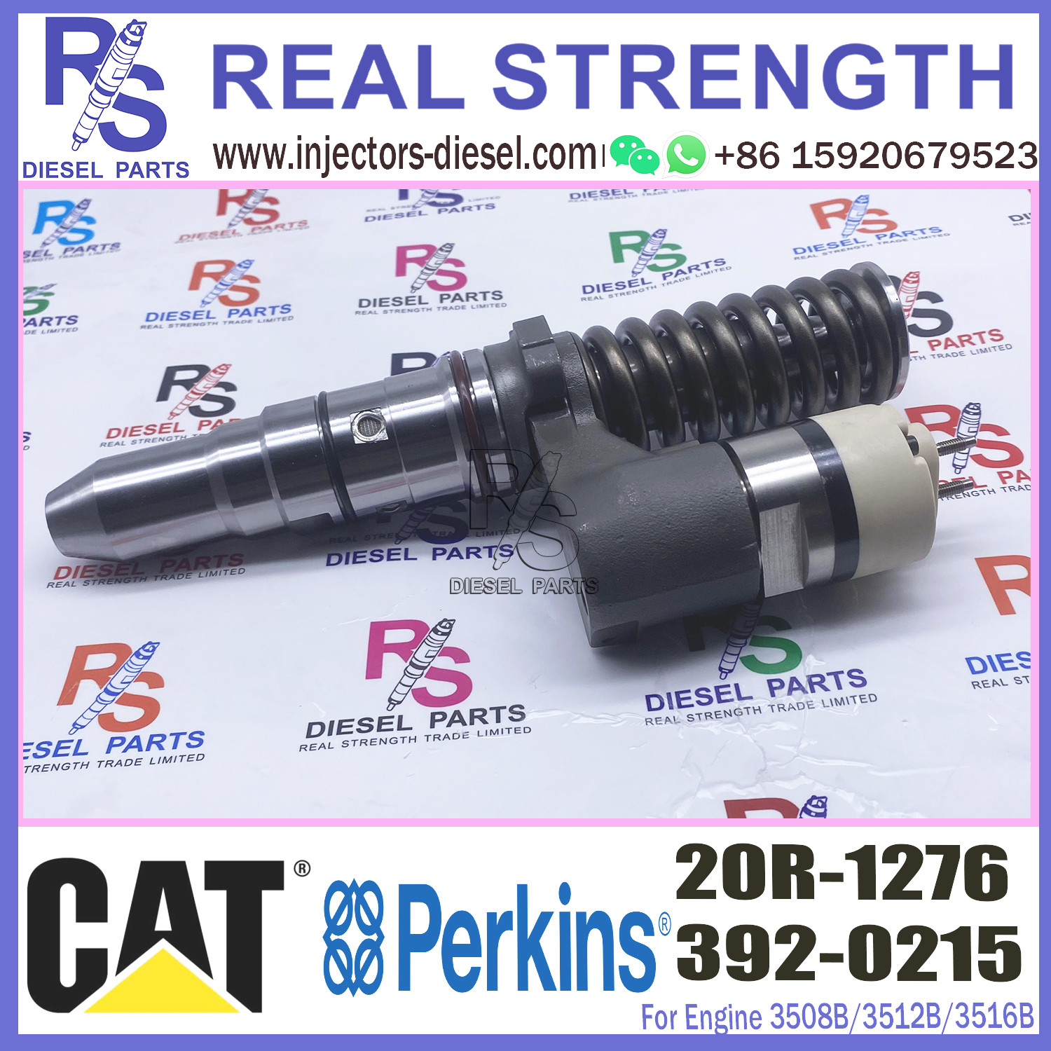 Common Rail Control Valve Injector Valve Common Rail Injector for 3508B/3512B/3516B 392-0215 20R-1276