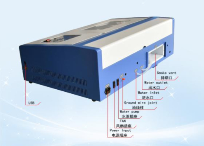 Wheel Type Acrylic Laser Engraving Machine CO2 Closed Laser 300*200mm, Multicolor,Mill Many Things