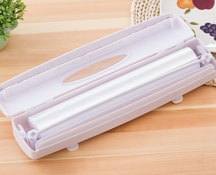ABS Food Small Kitchen Tools Plastic Wrap Cutter For Foil As Seen On TV Items