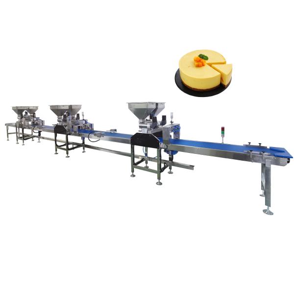 304 Stainless Steel Automatic Cake Making Machine Manufacturing Equipment 480pcs