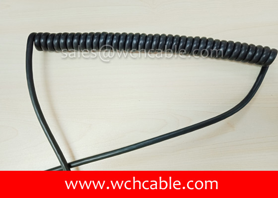 UL21126 Abrasion Resistant Polyurethane Spring Cable