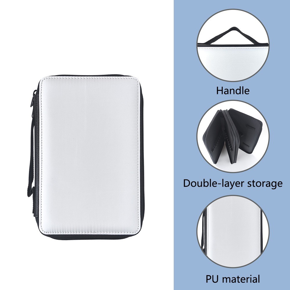 Big Capacity Waterproof Sublimation Pencil Pouch Stationery Storage Bag