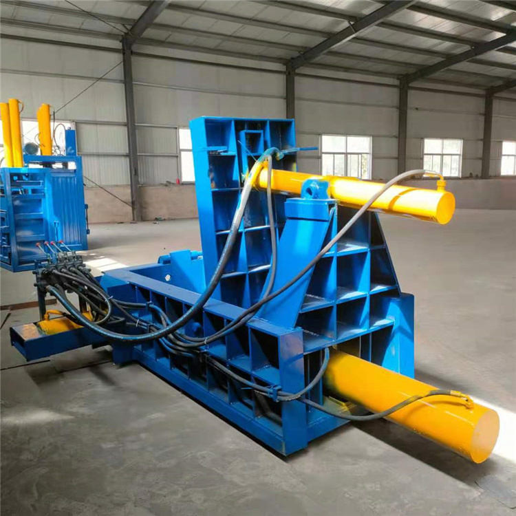 Metal Scrap Paint Bucket Hydraulic Briquetting Machine For Sawdust 4000kg