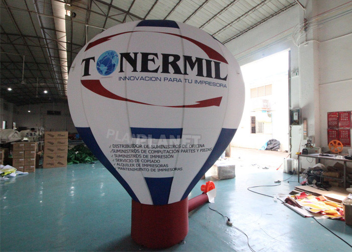 Custom Outdoor Giant Balloon Advertising Grand Inflatable Ground Advertising Balloons With Logo For Advertisement