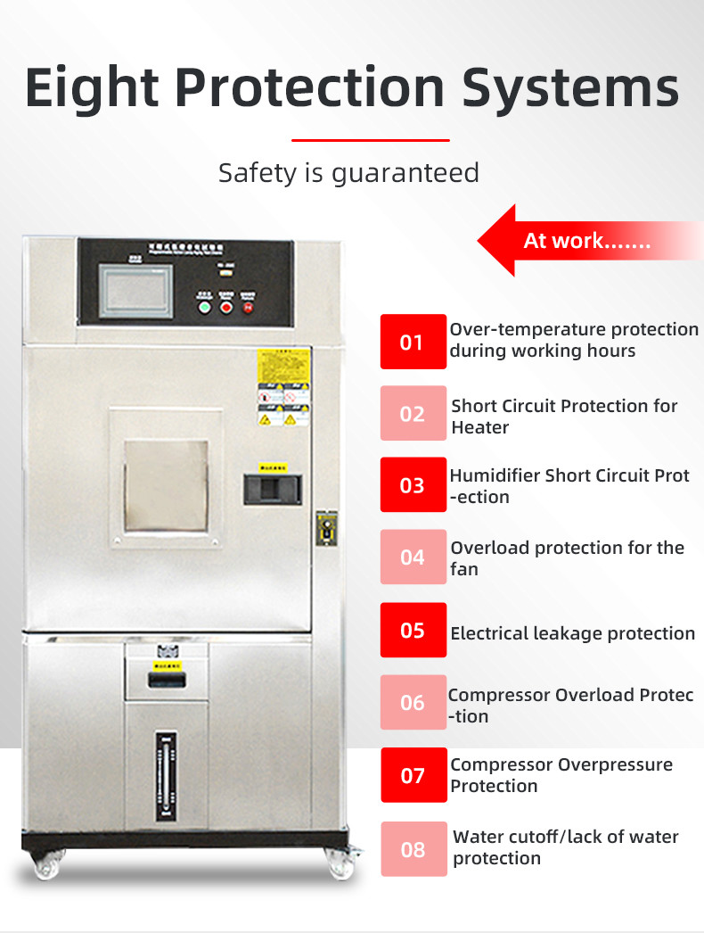 Customization Simulated Solar Radiation Test Chamber Accelerated Aging Chamber Xenon Lamp Weathering Test Chamber
