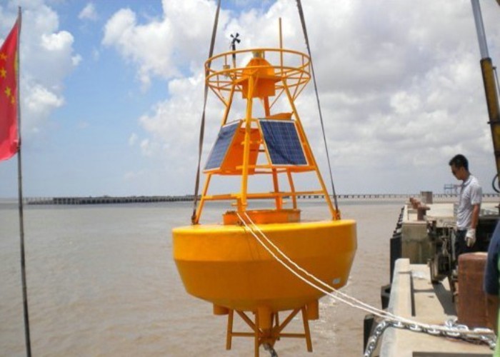 EVA Polyethylene Marine Navigation Buoys Multi Color For Navigation Aid