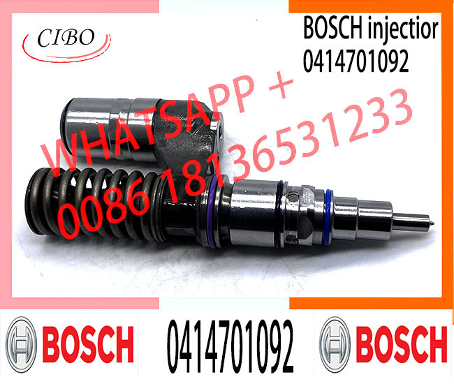 Digging Neutral 1734493 BOSCH Fuel Injector 0414701043 0414701092 For SCAN IA 4TB DC12 DC16