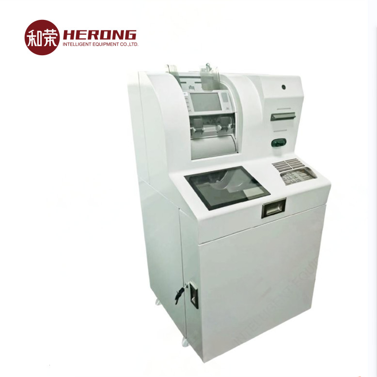 16GB Memory Smart Cash Deposit Machine Automatic Banknote Deposit Machine